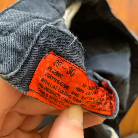 Bulwark (navy blue) work pants size: W29XL30 - Picture 4 of 4